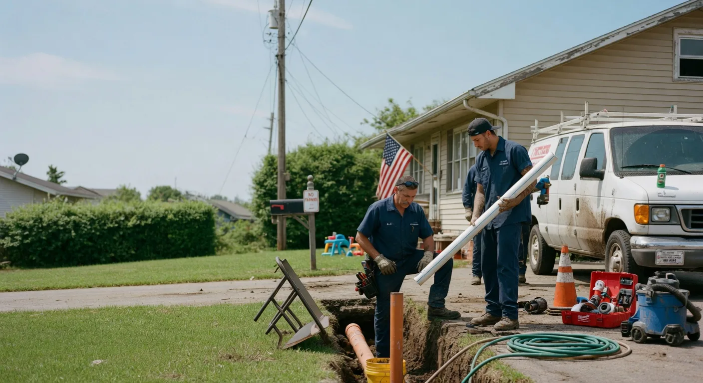 Sewer Line Inspection in Pocasset, OK